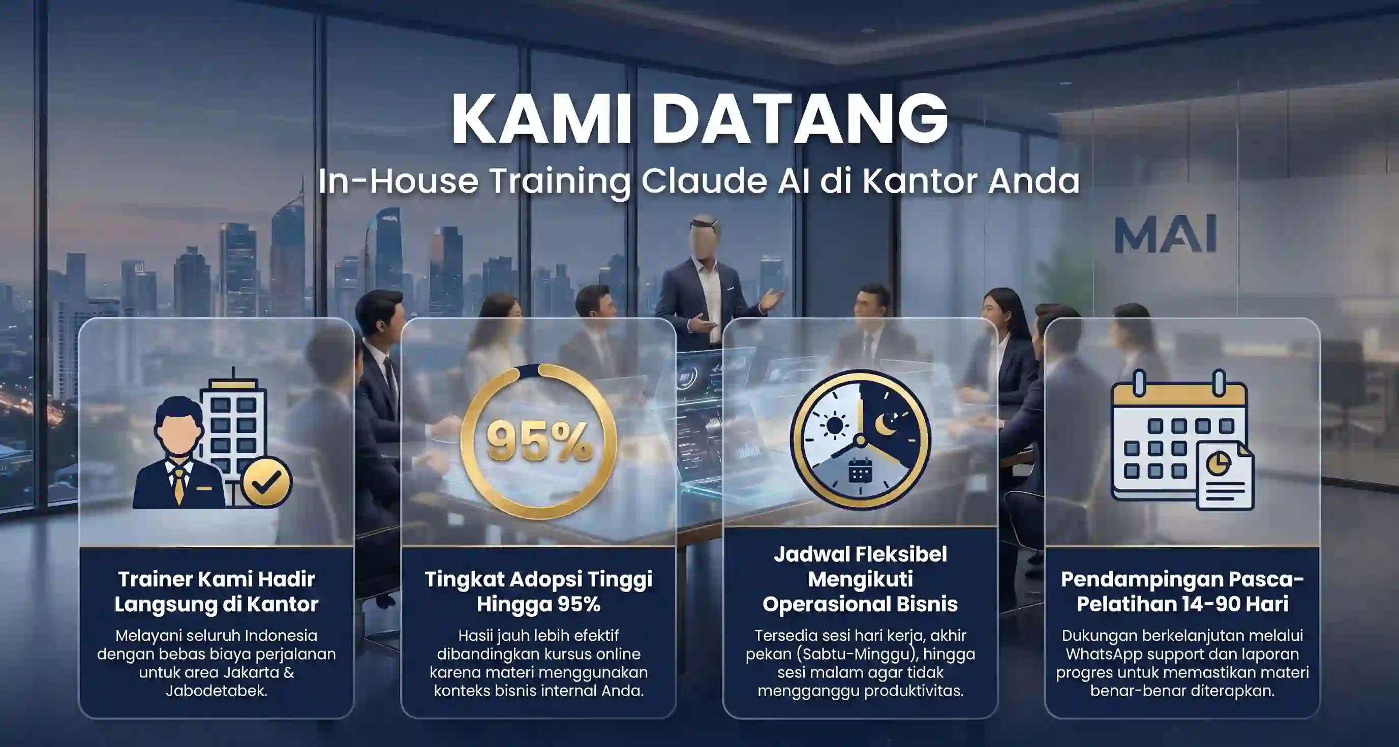 In-House Training Claude AI Jakarta, Surabaya, Bandung